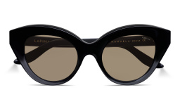 Shop LAPIMA Manuela Cat-Eye Sunglasses in Black online.