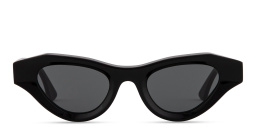 Shop THIERRY LASRY Jaya Cat-Eye Sunglasses in Black online.