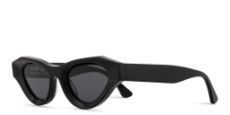 Shop THIERRY LASRY Jaya Cat-Eye Sunglasses in Black online.