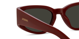 JACQUEMUS Gala Cat-Eye Sunglasses in Red – Product Photo 4