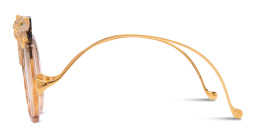 تسوق نظارات شمسية روز إي لو ريڤ ليميتيد إيديشن بإطار دائري كبير أنا كارين كارلسون بلون بني تبغي شفاف أونلاين.