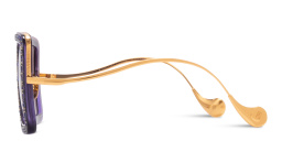 Shop ANNA KARIN KARLSSON Beaming Sky Limited Edition Oversized Square Sunglasses in Purple online.