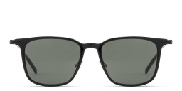 MONTBLANC Snowcap Square Sunglasses in Black – Product Photo 1