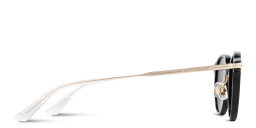 Shop MONTBLANC Nib Panthos Sunglasses in Black online.