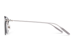 Shop MONTBLANC Snowcap Panthos Sunglasses in Grey online.