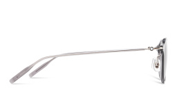 Shop MONTBLANC Snowcap Panthos Sunglasses in Grey online.