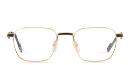 نظارات طبية بروميير دو كارتييه بإطار مربّع من كارتييه بلون ذهبي - صورة المنتج 1