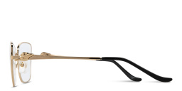 Shop Cartier Panthère de Cartier Wide Cat-Eye Eyeglasses in Gold online.
