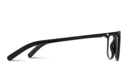 Shop MONTBLANC Snowcap Rectangle Eyeglasses in Black online.