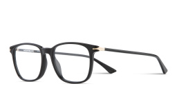 MONTBLANC Nib Square Eyeglasses in Black – Product Photo 2