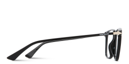 MONTBLANC Nib Square Eyeglasses in Black – Product Photo 3