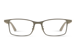 Shop MONTBLANC Snowcap Rectangle Eyeglasses in Matte Gunmetal online.