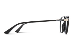 MONTBLANC Nib Square Eyeglasses in Black – Product Photo 3
