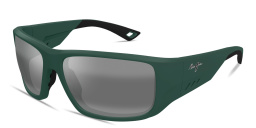 Shop Maui Jim Keha Rectangle Sunglasses in Green online.