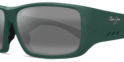 Shop Maui Jim Keha Rectangle Sunglasses in Green online.