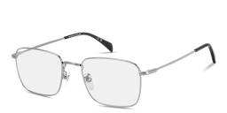 Shop DAVID BECKHAM Talisman Square Eyeglasses in Silver online.