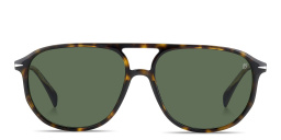 DAVID BECKHAM Talisman Pilot Sunglasses in Havana – Product Photo 1