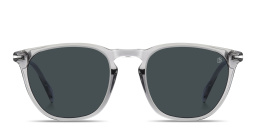 DAVID BECKHAM Talisman Square Sunglasses in Grey – Product Photo 1