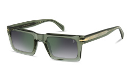 DAVID BECKHAM Talisman Rectangle Sunglasses in Green – Product Photo 2