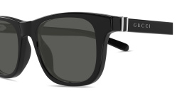 GUCCI Web Pillow Sunglasses in Black – Product Photo 3