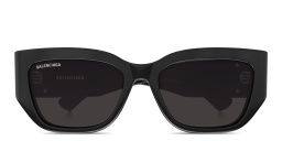 BALENCIAGA BB Logo Cat-Eye Sunglasses in Black – Product Photo 1
