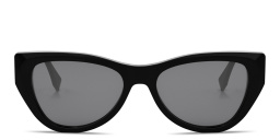 تسوق نظارات شمسية أف أف دايموندز طراز كات آي باللون الأسود فيندي بلون أسود أونلاين.