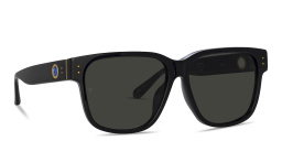 LINDA FARROW Perry Square Sunglasses in Black – Product Photo 2
