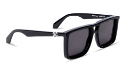 Shop OFF WHITE Stratford Unisex Square Sunglasses in Black online.
