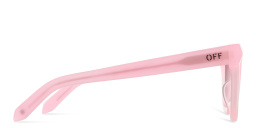 Shop OFF WHITE Lincoln Unisex Cat-Eye Sunglasses in Pink online.