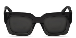 Shop OFF WHITE Mystic Unisex Square Sunglasses in Black online.