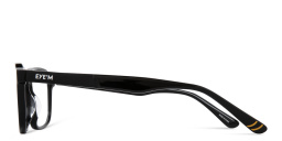 Shop EYE'M Kids Square Eyeglasses in Black online.