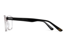 تسوق نظارات طبية مربّعة للأطفال EYE'M بلون شفاف أونلاين.