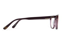 Shop EYE'M Kids Cat-Eye Eyeglasses in Transparent Pink online.