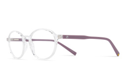 Shop EYE'M Kids Panthos Eyeglasses in Clear online.