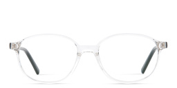 Shop EYE'M Kids Square Eyeglasses in Clear online.