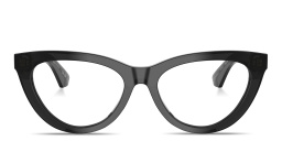 Shop BURBERRY Classic Cat-Eye Eyeglasses in Grey online.