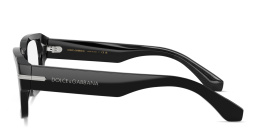 تسوق نظارات طبية دي أن آي بإطار مربّع دولتشي آند غابانا بلون أسود أونلاين.