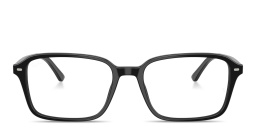Shop Ray-Ban Raimond Optics Unisex Square Eyeglasses in Black online.