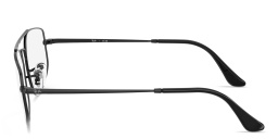 Shop Ray-Ban Explorer 5 Optics Unisex Wide Irregular Eyeglasses in Black online.