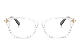 Shop TIFFANY Tiffany HardWear Pillow Eyeglasses in Clear online.