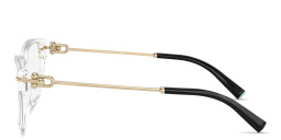 Shop TIFFANY Tiffany HardWear Pillow Eyeglasses in Clear online.