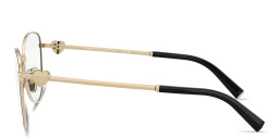 Shop TIFFANY Return To Tiffany Pilot Eyeglasses in Black online.