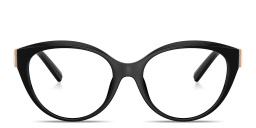 Shop TIFFANY T Cat-Eye Eyeglasses in Black online.