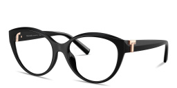Shop TIFFANY T Cat-Eye Eyeglasses in Black online.