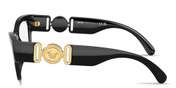 نظارات طبية ميدوسا بيجي طراز كات آي من فيرزاتشي بلون أسود - صورة المنتج 3