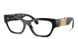 VERSACE Medusa Biggie Cat-Eye Eyeglasses in Black – Product Photo 2