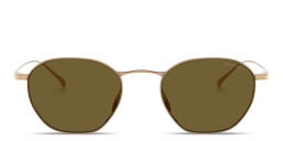 GIORGIO ARMANI Engraved Logo Square Sunglasses in Rose Gold – Product Photo 1