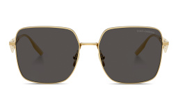 Dolce & Gabbana Oversized Square Sunglasses in Gold – Product Photo 1
