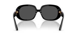 Dolce & Gabbana DG Motif Oval Sunglasses in Black – Product Photo 5