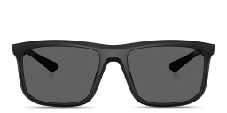 Emporio Armani Essential Leisure Square Sunglasses in Black – Product Photo 1